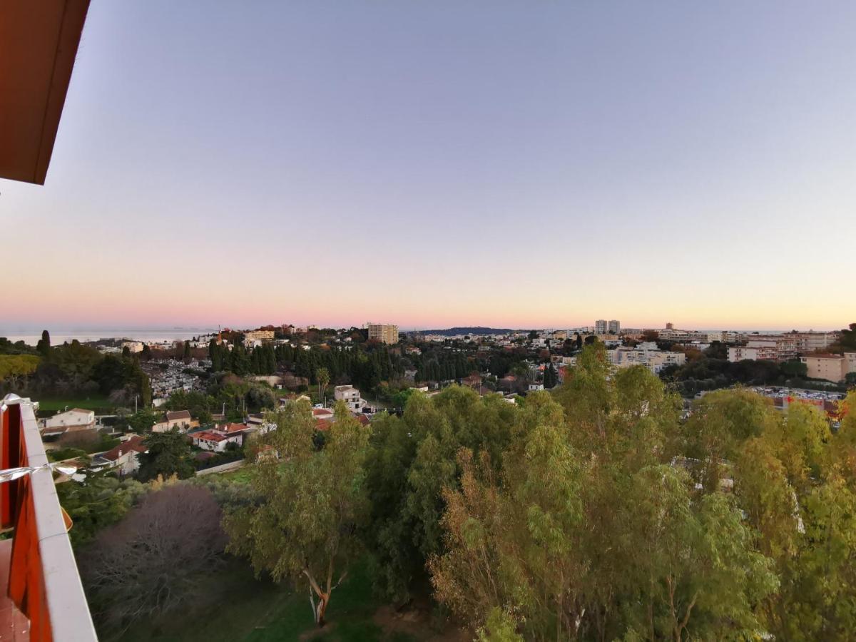 Superbe 3P 57M2 Antibes Parking Prive Apartment Luaran gambar